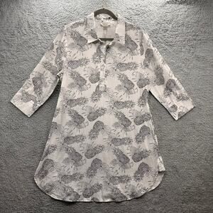 Charlie Paige‎ NWT Women's Large Lightweight Swim Coverup Tunic Top Casual Beach